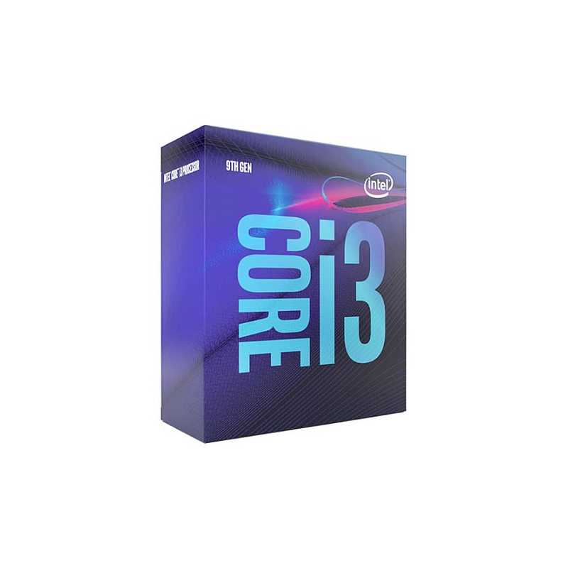 Intel Core I3-9100 CPU, 1151, 3.6 GHz (4.2 Turbo), Quad Core, 65W, 14nm, 6MB Cache, Coffee Lake Refresh