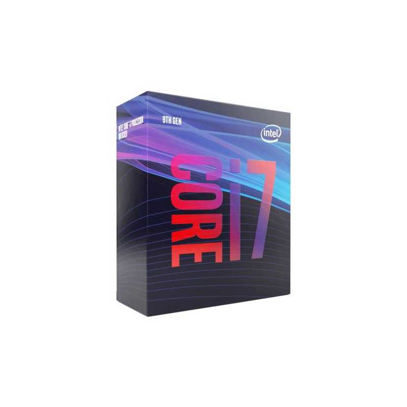 Intel Core i7-9700 CPU, 1151, 3.0 GHz (4.7 Turbo), 8-Core, 65W, 14nm, 12MB Cache, UHD GFX, Coffee Lake