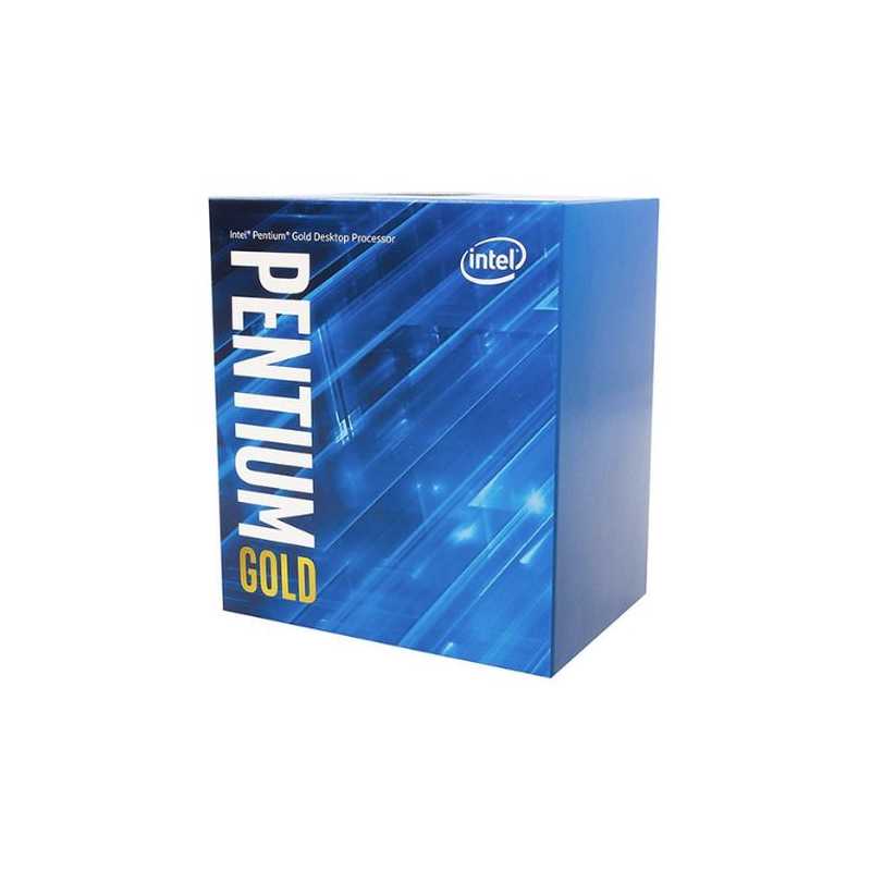 Intel Pentium Gold G6400 CPU, 1200, 4.0 GHz, Dual Core, 58W, 14nm, 4MB Cache, Comet Lake