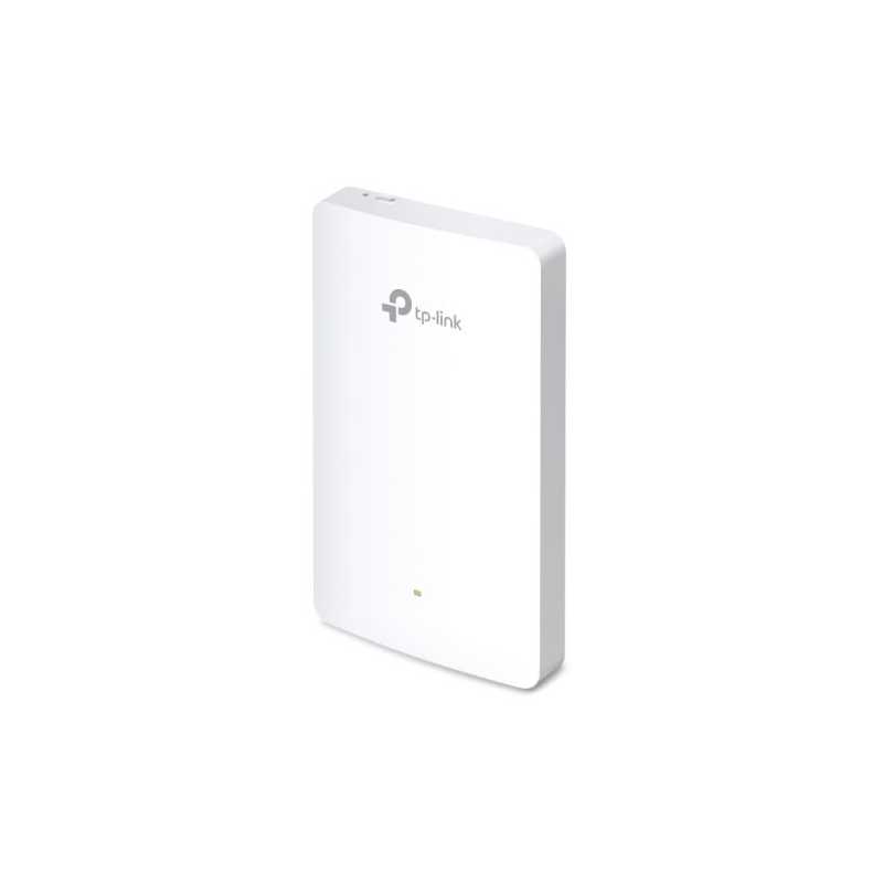 TP-LINK (EAP225-WALL) Omada AC1200 Wireless Wall Mount Access Point, Dual Band, PoE, 10/100, MU-MIMO, Free Software