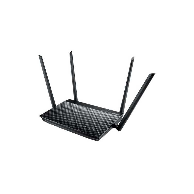 Asus (RT-AC57U) AC1200 (300+867) Wireless Dual Band GB Cable Router, 4-Port, USB 2.0, 4K Video Streaming