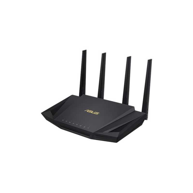 Asus (RT-AX58U) AX6000 (2402+574Mbps) Wireless Dual Band Router, MU-MIMO & OFDMA, 802.11ax, AiMesh Compatible