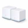 Mercusys (HALO S12) Whole-Home Mesh Wi-Fi System, 2 Pack, Dual Band AC1200, 2 x LAN on each Unit