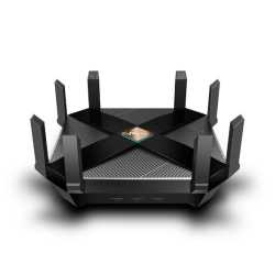 TP-LINK (Archer AX6000) AX6000 (1148 + 4804Mbps) Wireless Dual Band Router, OFDMA, 8-Port, 2.5Gbps WAN, MU-MIMO, USB 3.0 A&C