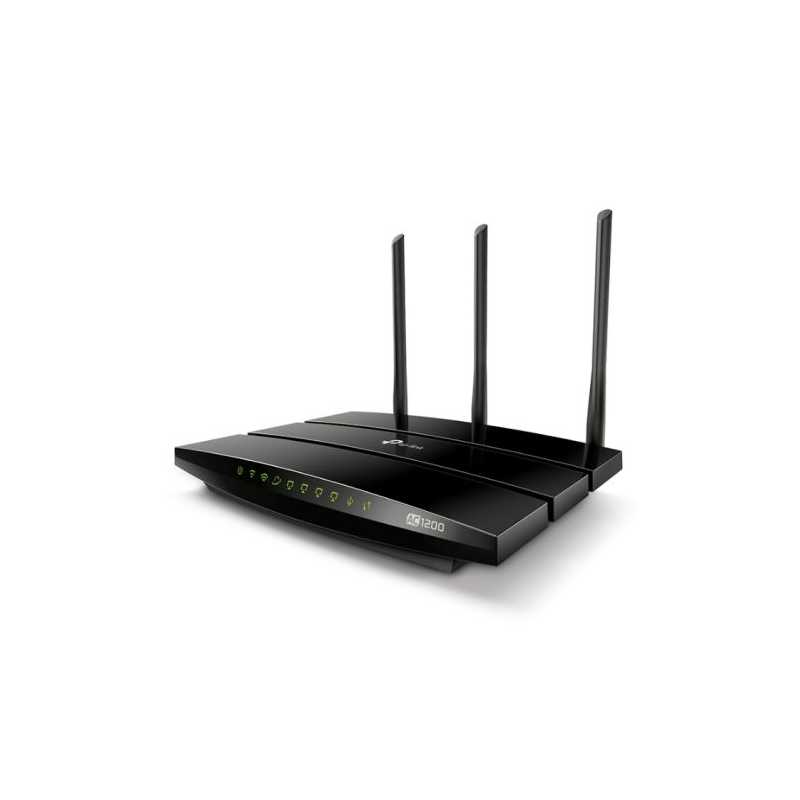 TP-LINK (Archer C1200) AC1200 (300+867) Wireless Dual Band GB Cable Router, USB2, 4-Port