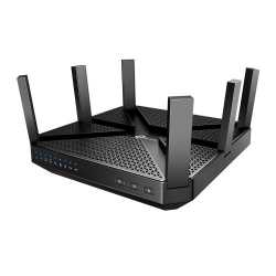 TP-LINK (ARCHER C4000) AC4000 (1625+1625+750) Wireless Tri-Band Cable Router, MU-MIMO, Quad Core CPU, MU-MIMO, USB 3.0