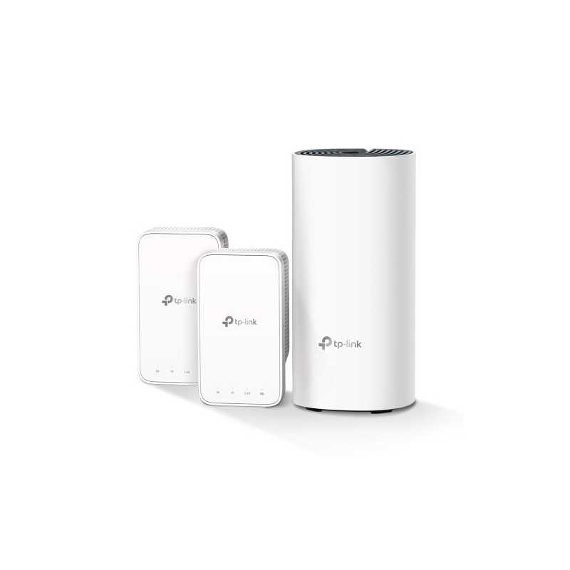 TP-LINK (DECO M3 3-pack) Whole-Home Mesh Wi-Fi System - Deco M4R & 2 Deco M3W Mesh Range Extenders, Dual Band AC1200