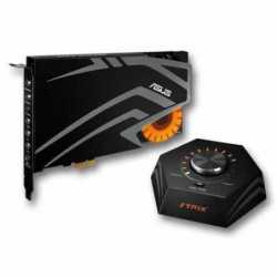 Asus STRIX RAID PRO Gaming Soundcard, PCIe, 7.1, Audiophile-Grade DAC, 116dB SNR, Raid Mode & Control Box