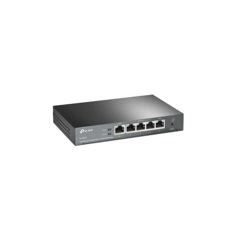 TP-LINK (TL-R605) SafeStream Gigabit Multi-WAN VPN Router, Omada SDN, 5x GB LAN, Up to 4x WAN, Abundant Security Features