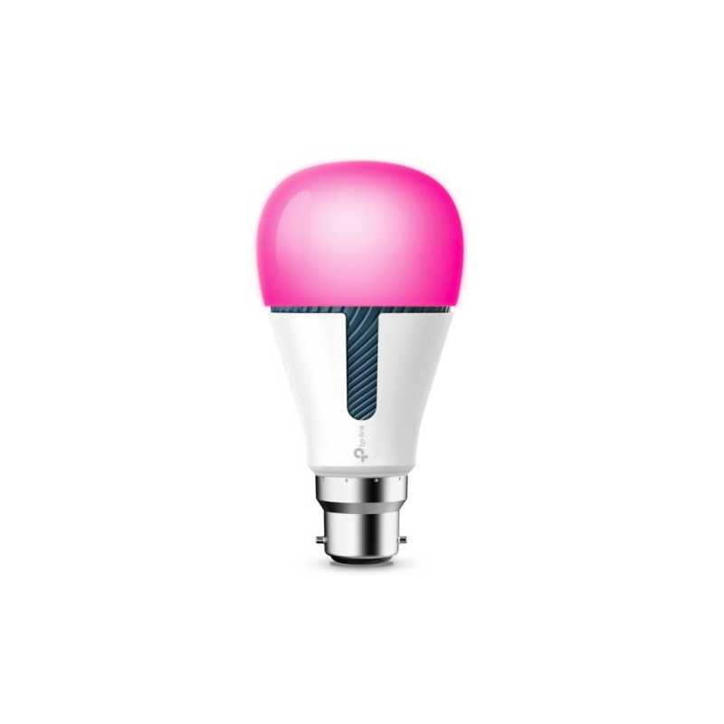 TP-LINK (KL130B) Kasa Wi-Fi LED Smart Light Bulb, Multicolour, Dimmable, App/Voice Control, Bayonet Fitting