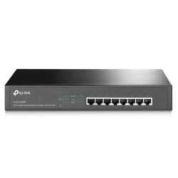 TP-LINK (TL-SG1008MP) 8-Port Gigabit Unmanaged Desktop/Rackmount Switch, 8-Port PoE+, Metal