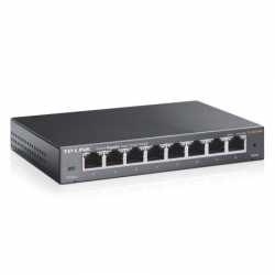 TP-LINK (TL-SG108E) 8-Port Gigabit Easy Smart Switch, Steel Case