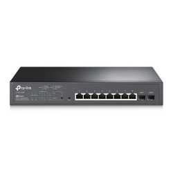 TP-LINK (TL-SG2210MP) JetStream 10-Port Gigabit Smart Switch with 8-Port PoE+, 2 GB SFP Slots