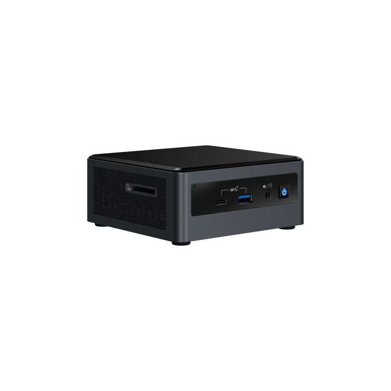 Intel NUC Frost Canyon Barebone, i7-10710U, M.2 & 2.5" SATA, Wi-Fi, USB Gen 3.2 Type-C, SDXC - No RAM/SSD/OS