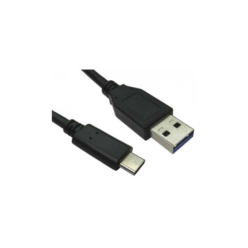 Spire USB 3.0 to USB Type-C Cable, Black, 1 Metre