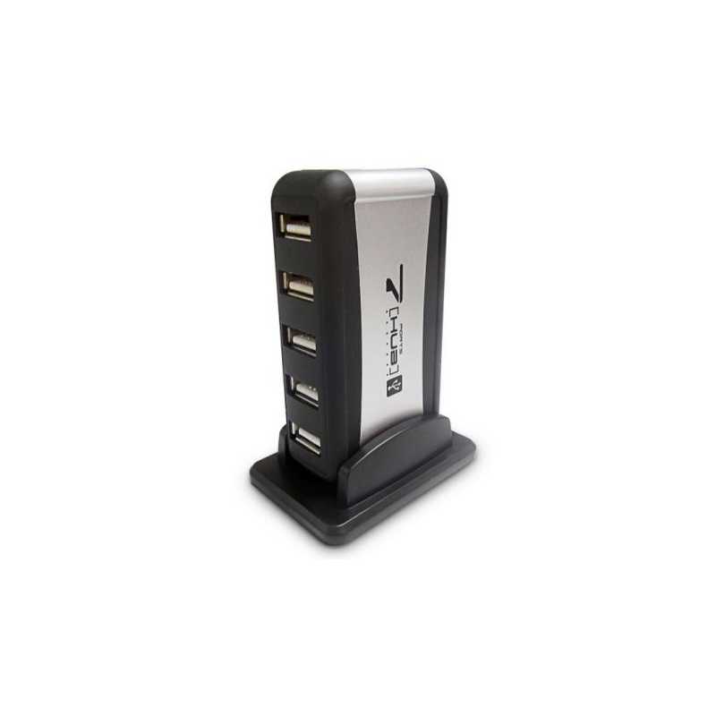 Dynamode (USB-H70-1A2.0) External 7-Port USB 2.0 Hub, Mains Powered