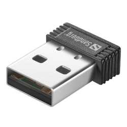 Sandberg 150Mbps Wireless N Nano USB Adapter, WPS, 5 Year Warranty
