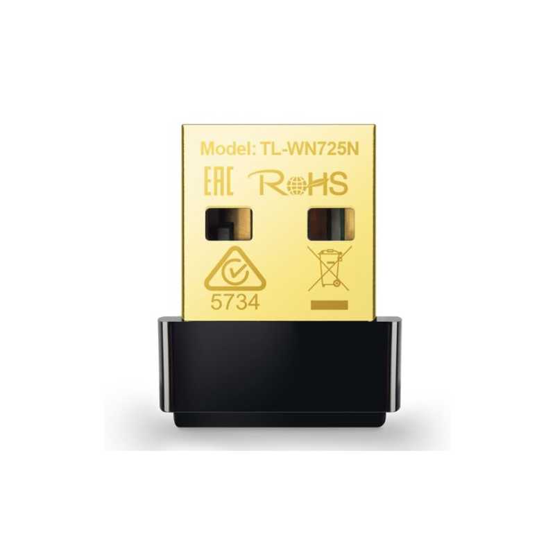 TP-LINK (TL-WN725N V3) 150Mbps Wireless N Nano USB Adapter
