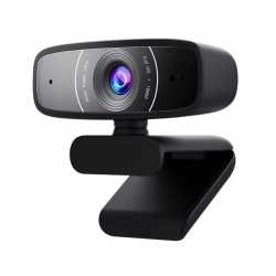 Asus Webcam C3 USB FHD Webcam with Beamforming Mic, 1080p, 30fps, 90° Tilt, 360° Rotation