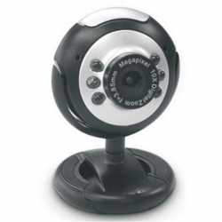 Dynamode M-1100M Webcam with Mic, 2.0MP, Snapshot Button, Blister Pack