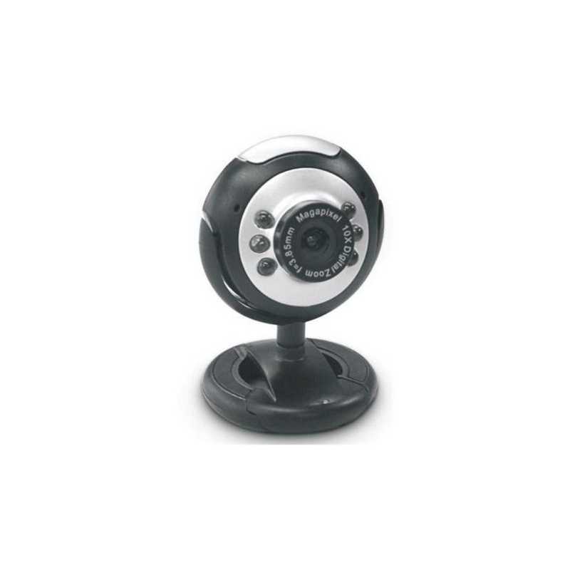 Dynamode M-1100M Webcam with Mic, 2.0MP, Snapshot Button, Blister Pack
