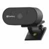 Sandberg USB FHD Wide Angle Webcam with Mic, 2MP, 30fps, Glass Lens, Auto Adjusting, 120° Viewing Angle, 5 Year Warranty