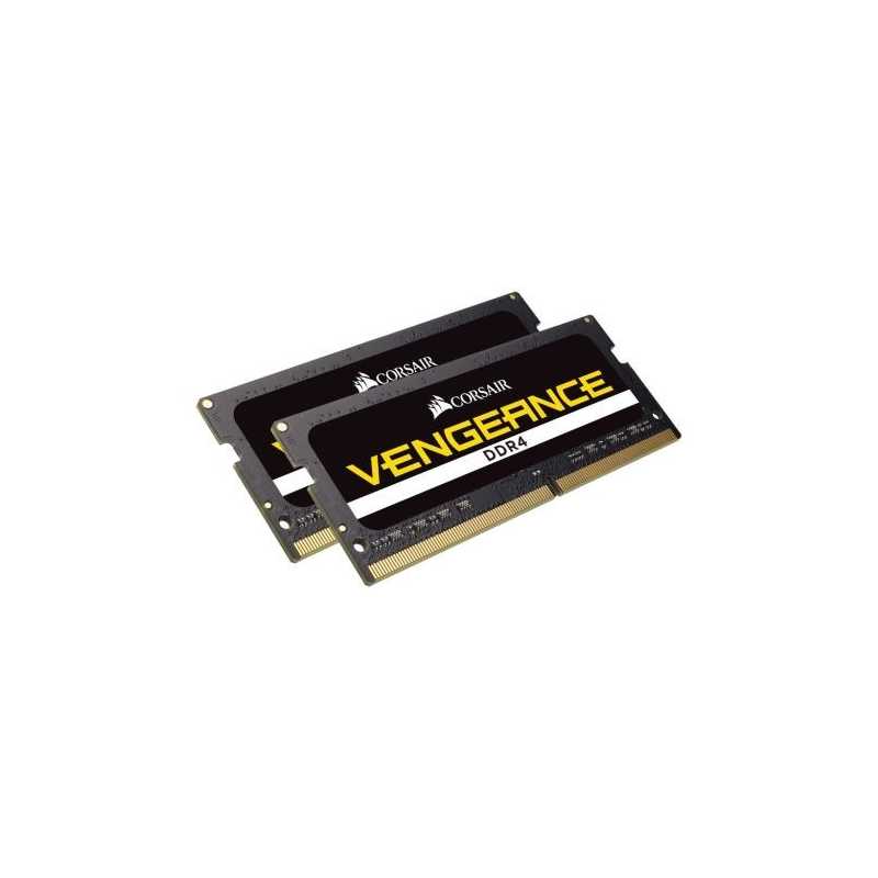 Corsair Vengeance 32GB Kit (2 x 16GB), DDR4, 2666MHz (PC4-21300), CL18, SODIMM Memory