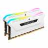 Corsair Vengeance RGB Pro SL 32GB Memory Kit (2 x 16GB), DDR4, 3200MHz (PC4-25600), CL16, XMP 2.0, White