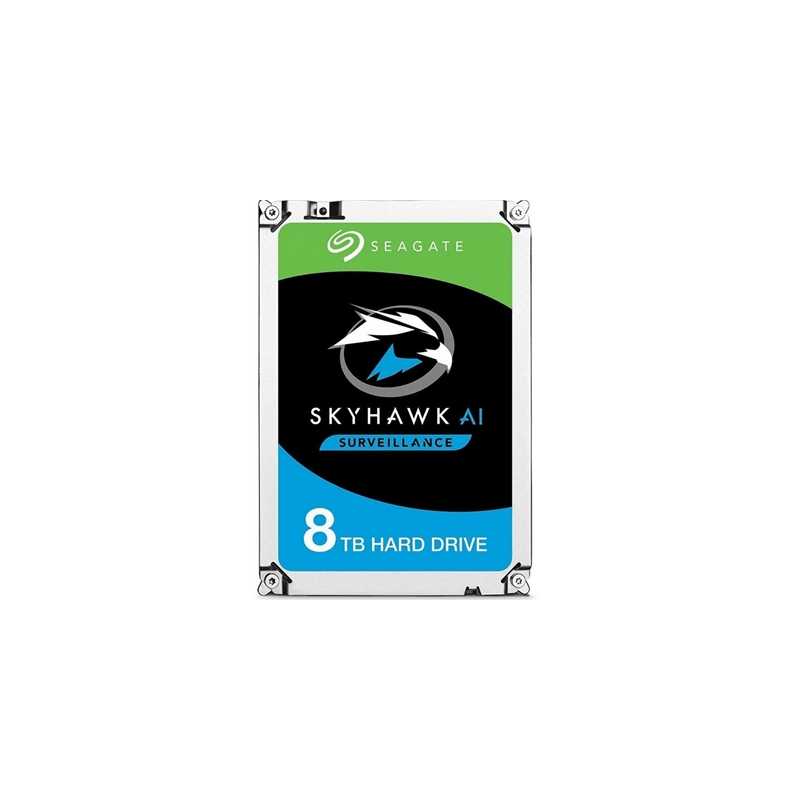 Seagate SkyHawk Surveillance AI ST8000VE000 8TB 3.5" 7200RPM 256MB Cache SATA III Internal Hard Drive