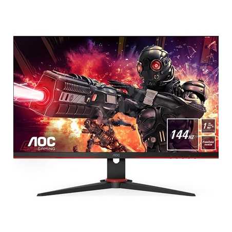 AOC 24G2AE/BK 23.8" 144Hz Freesync Widescreen Display Port VGA HDMI 1ms inc Speakers IPS Monitor