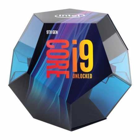 Intel Core I9-9900K CPU, 1151, 3.6 GHz (5.0 Turbo), 8-Core, 95W, 14nm, 16MB, Overclockable, NO HEATSINK/FAN, Coffee Lake Refresh