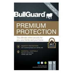 Bullguard Premium Protection 2021 Retail Box - Single 10 User Licences - 1 Year - PC, Mac & Android