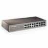 TP-LINK (TL-SF1024D) 24-Port 10/100 Unmanaged Desktop/Rackmount Switch, Steel Case 