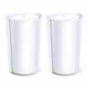 TP-LINK (DECO X90) AX6600 Wireless Whole Home Mesh Wi-Fi System, 2 Pack, AI Mesh, Tri-Band, 2.5G LAN, Connect up to 200 devices