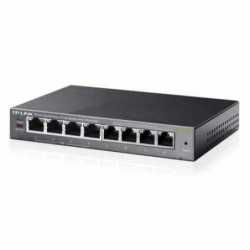 TP-LINK (TL-SG108PE) 8-Port Gigabit PoE Easy Smart Switch, 4-Port PoE, Steel Case, Rackmountable