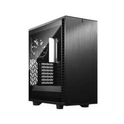 Fractal Design Define 7 Compact (Light TG) Gaming Case, ATX, 2 Fans, Sound Dampening, Ventilated PSU Shroud, USB-C