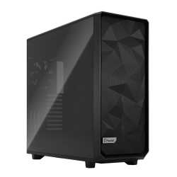 Fractal Design Meshify 2 XL (Light TG) Gaming Case w/ Light Tint Glass Window, E-ATX/SSI-EEB, Angular Mesh Front, 3 Fans, Fan Hu