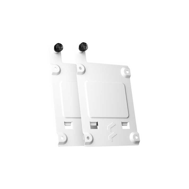 Fractal Design SSD Tray Kit - Type-B (2-pack), White, 2x 2.5" SSD Brackets - For Fractal Design cases with Type-B SSD mounts on