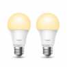 TP-LINK (L510E 2-pack) Wi-Fi LED Smart Light Bulb, Dimmable, App/Voice Control