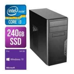 Spire PC, Antec VSK3000B, i3-6100, 4GB DDR4, 240GB SSD, KB & Mouse, Windows 10 Pro