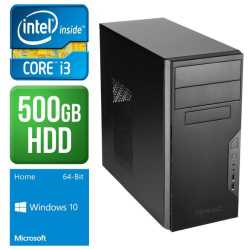 Spire PC, Antec VSK3000B, i3-6100, 4GB DDR4, 500GB, Wireless, KB & Mouse, Windows 10 Home