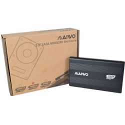 Maiwo USB 3.0 2.5" External Hard Drive Enclosure - Black