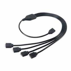 Akasa 0.5m RGB LED Splitter & Extension Cable