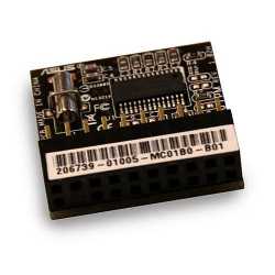 Asus (TPM/FW3.19) TPM Module, 21-1 TPM Header, Securely Stores Keys, Data, Passwords & Digital Certificates