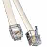 RJ11 (M) to RJ11 (M) 10m White OEM Cable