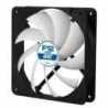 Arctic F12 12cm PWM PST Case Fan, Black & White, 9 Blades, Fluid Dynamic, 10 Year Warranty
