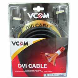 VCOM DVI-D (M) to DVI-D (M) 3m Black Retail Packaged Display Cable