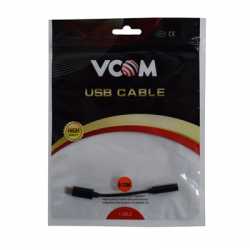 VCOM USB 3.1 C (M) to 3.5mm (F) Black Retail Packaged Headphone Adapter