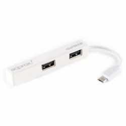 Approx (APPHM4W) External 4-Port USB 2.0 Android Hub for Tablets/Smartphones, Micro USB, White