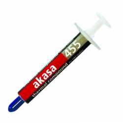 Akasa AK-455 Heat Paste, 0.87ml (1.5g) with Syringe, Hi-performance